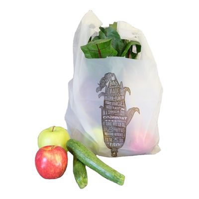 100% biologisch afbreekbaar PLA Polybag Plastic voor winkelen OEM