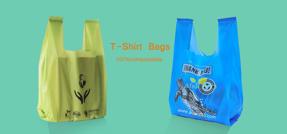 Hdpe biologisch afbreekbare winkeltas Compostabele compostzakken