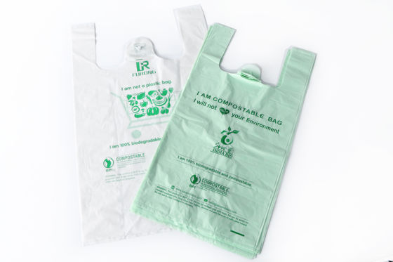 Biologisch afbreekbare winkeltas van maïszetmeel Compostapak Bin Liners