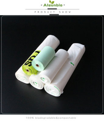Eco-vouwbare composteerbare draagtassen Die Cut Plastic Grocery Heavy Duty