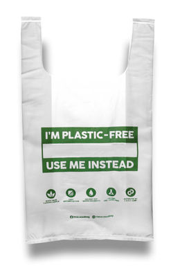 Bioplastic Eco-vriendelijke verpakkingszakken Home composteerbare zakken ASTM6400