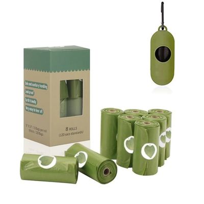 AISUN High Standard Multicolor Flat Biodegradable Pet Canine Waste Bags Voor huisdieren