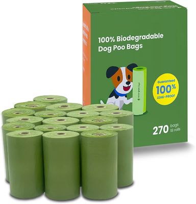 AISUN High Standard Multicolor Flat Biodegradable Pet Canine Waste Bags Voor huisdieren