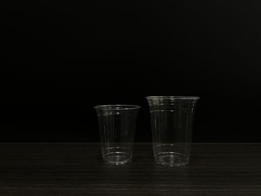Afneembare plastic bierbekers pla-beker koud drankje melk thee op maat 12 16 21 oz biologisch afbreekbare beker