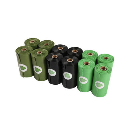 Plastic Cornstarch Compostable Polybags Biologisch afbreekbare poepzakken voor kleine honden