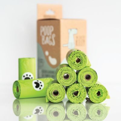 Polycompostabele poepzakken voor huishoudens met BPI-certificaat