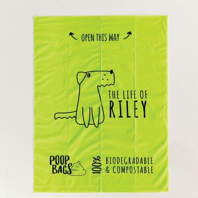 Polycompostabele poepzakken voor huishoudens met BPI-certificaat