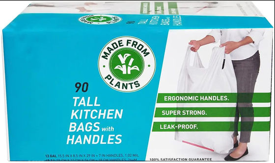 Home Plastic composteerbare vuilniszakken 30L En13432 gecertificeerd