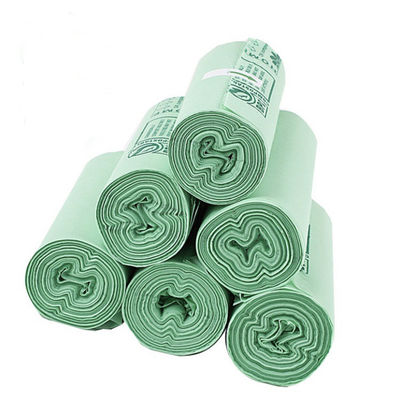 Op maat gedrukte kleine Cornstarch Bin Bags Eco Friendly 13 Gallon voor keuken afval
