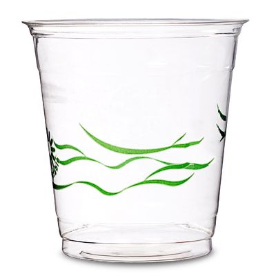 Bulk 100% biologisch afbreekbare koffiekopjes helder plastic voor ijs