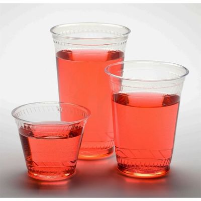 Biologisch afbreekbare PLA-bekers 12 oz koffiewater