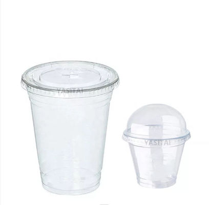 Biologisch afbreekbare PLA-bekers Transparent 700 ml Milieuvriendelijk