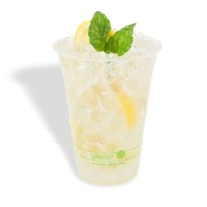 100% composteerbare, biologisch afbreekbare PLA bekers 12 14 16 oz voor drinkwater