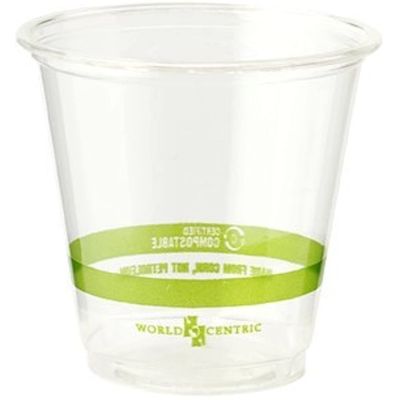 PLA Biocomposteerbare heldere bekers met deksels 16 oz Drinkmelktheebeker