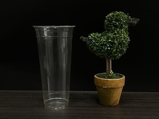 OEM Duidelijke duurzame koffiebekers Bioplastic Cup in bulk