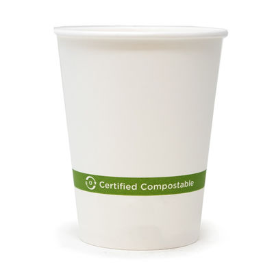 Op maat gecomposteerde, biologisch afbreekbare PLA-bekers 9 oz voor restaurant