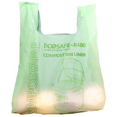 100% biologisch afbreekbaar PLA Polybag Plastic voor winkelen OEM