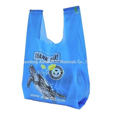 100% biologisch afbreekbaar PLA Polybag Plastic voor winkelen OEM